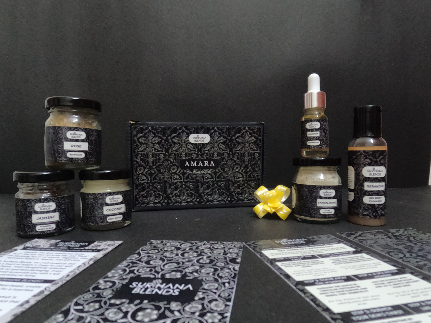 Amara by Surihana Blends - Mini Ritual 6 Piece Travel Kit