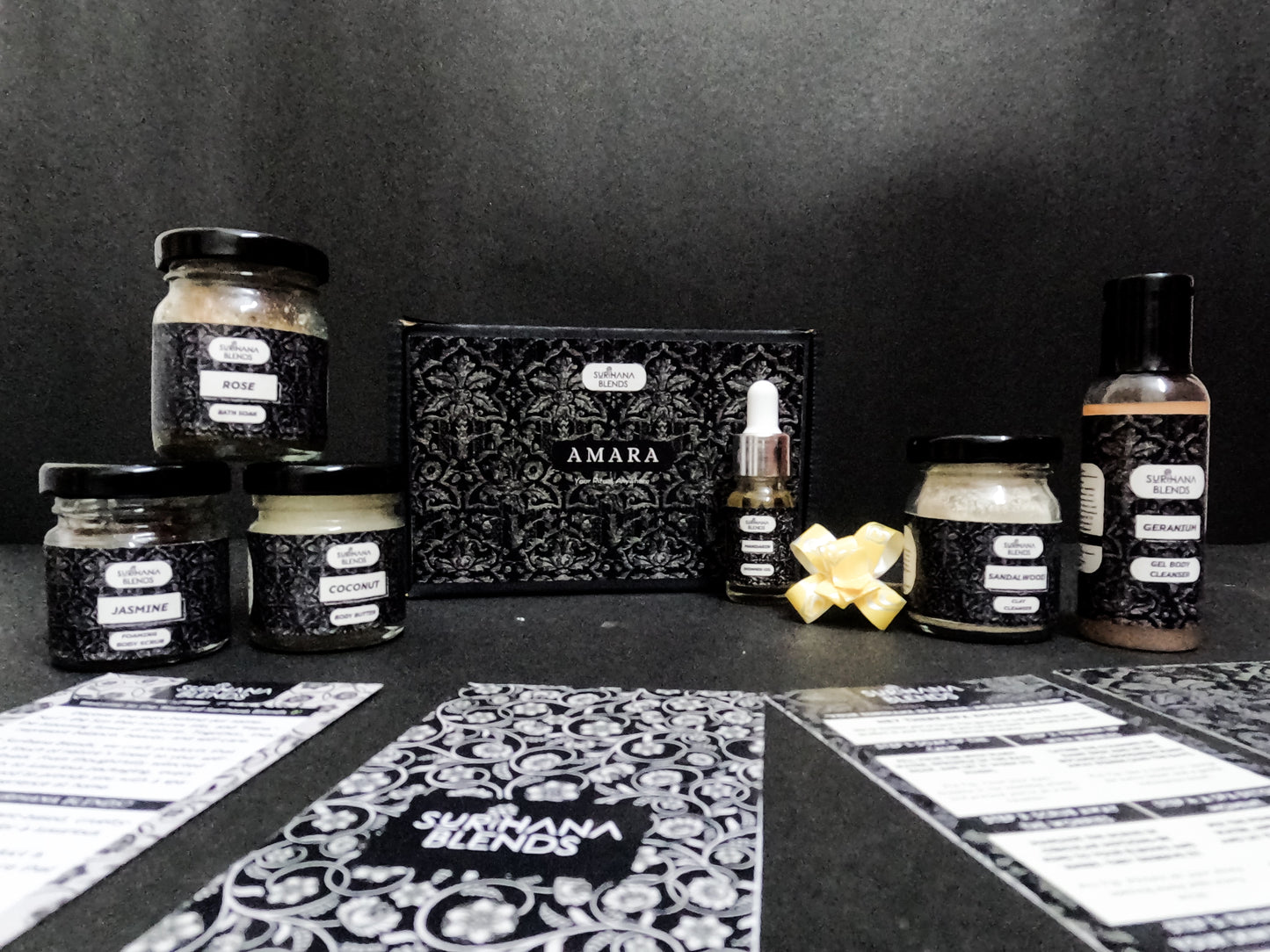Amara by Surihana Blends - Mini Ritual 6 Piece Travel Kit