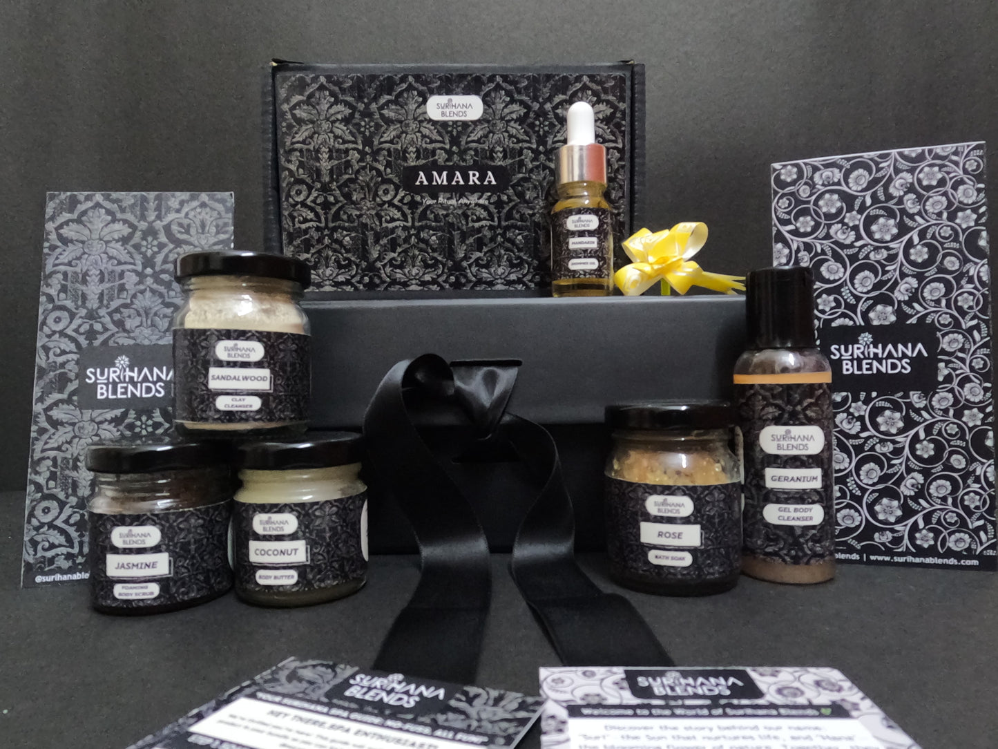 Amara by Surihana Blends - Mini Ritual 6 Piece Travel Kit