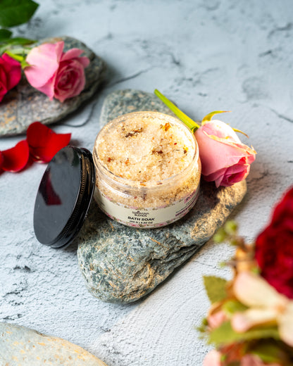 Rose Bath Soak – Relax & Unwind, 150g