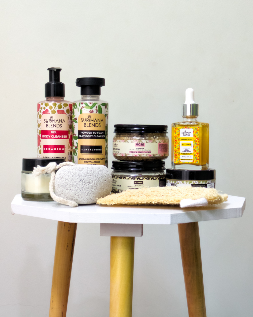 Surihana Blends Ayurvedic Spa Kit – Natural, Vegan Essentials