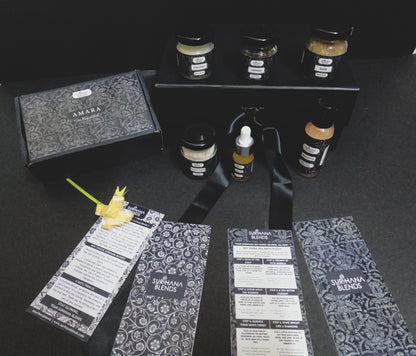 Amara by Surihana Blends - Mini Ritual 6 Piece Travel Kit