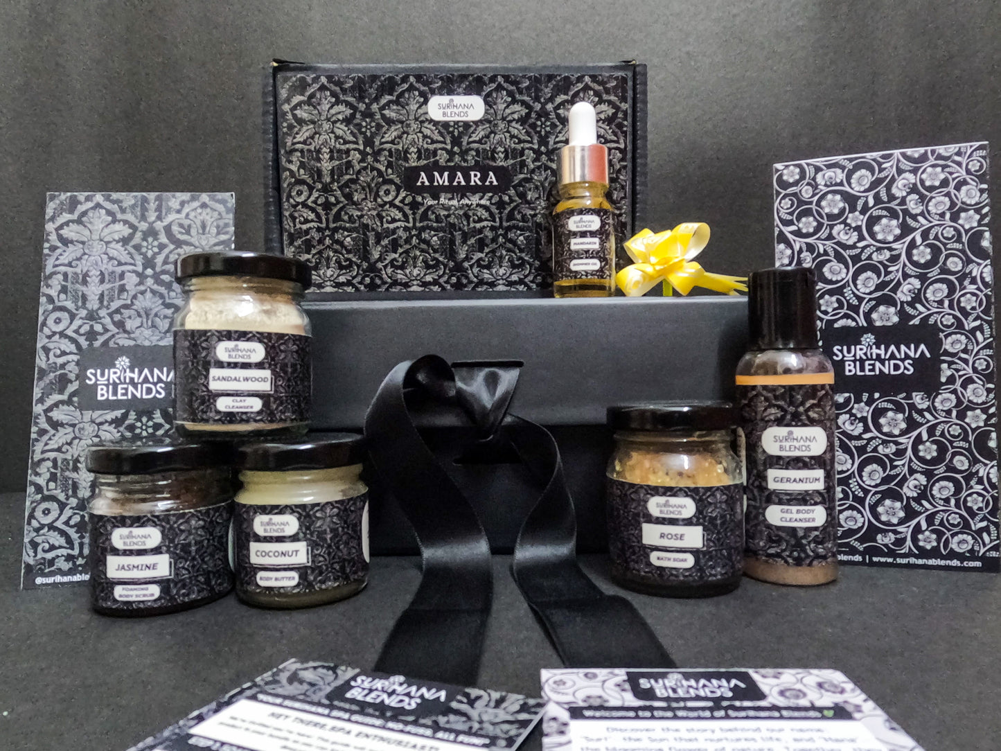 Amara by Surihana Blends - Mini Ritual 6 Piece Travel Kit
